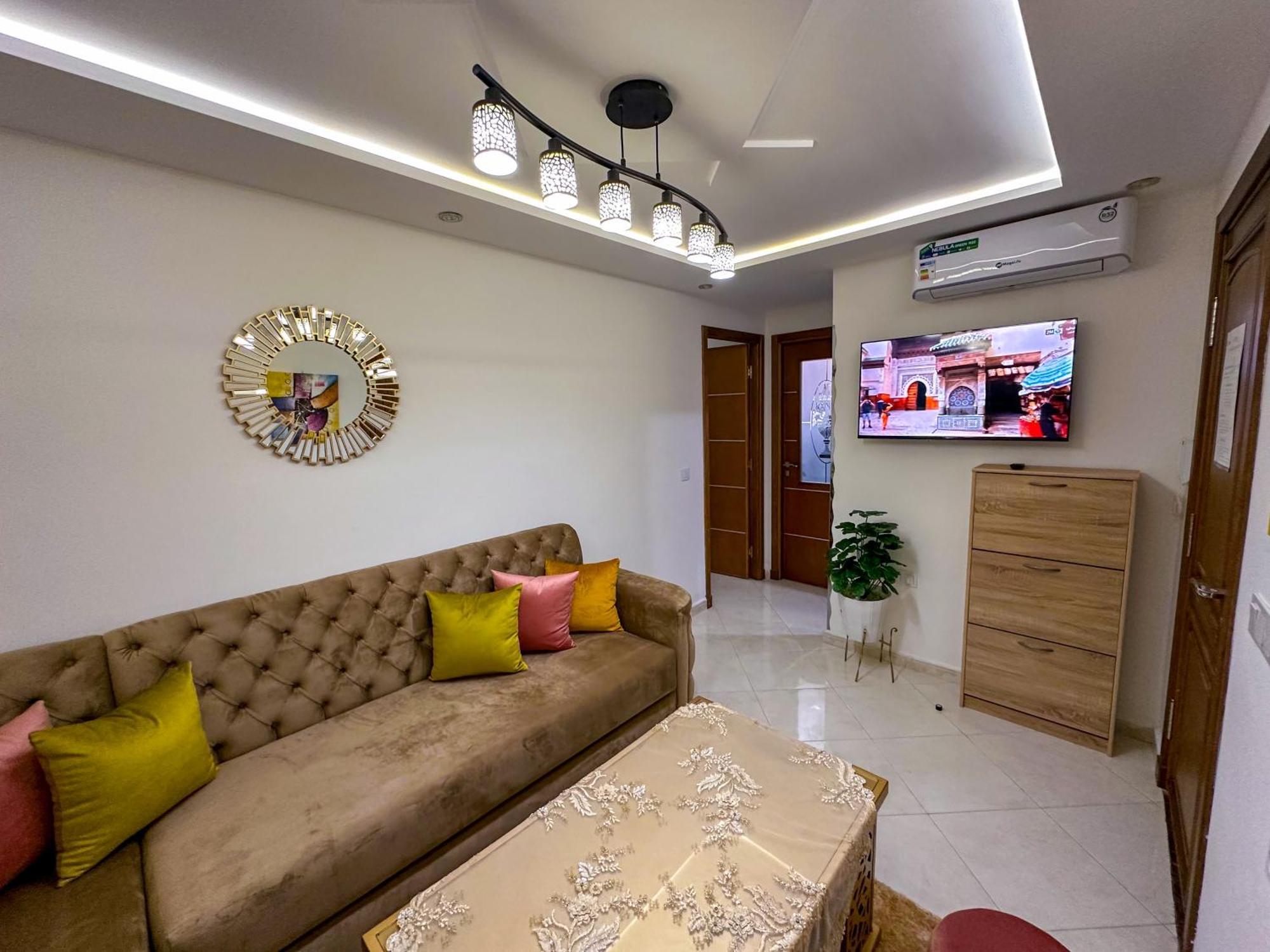 Elite Holiday Home - Luxury & Centric Flat แทนเจียร์ ภายนอก รูปภาพ