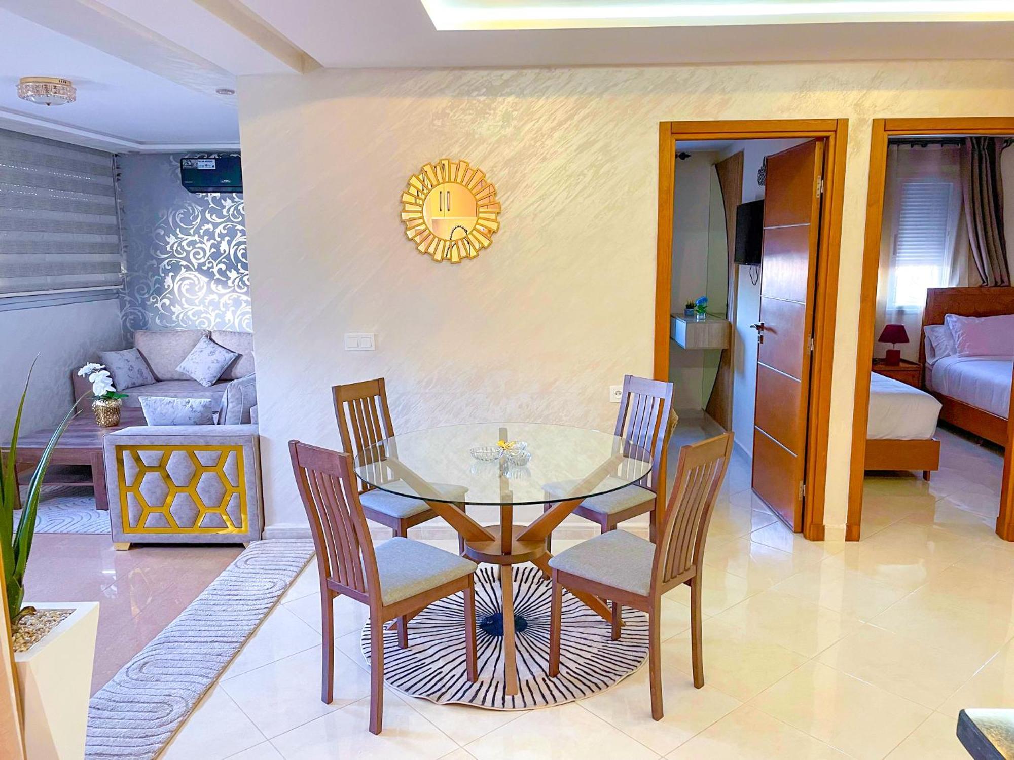 Elite Holiday Home - Luxury & Centric Flat แทนเจียร์ ภายนอก รูปภาพ