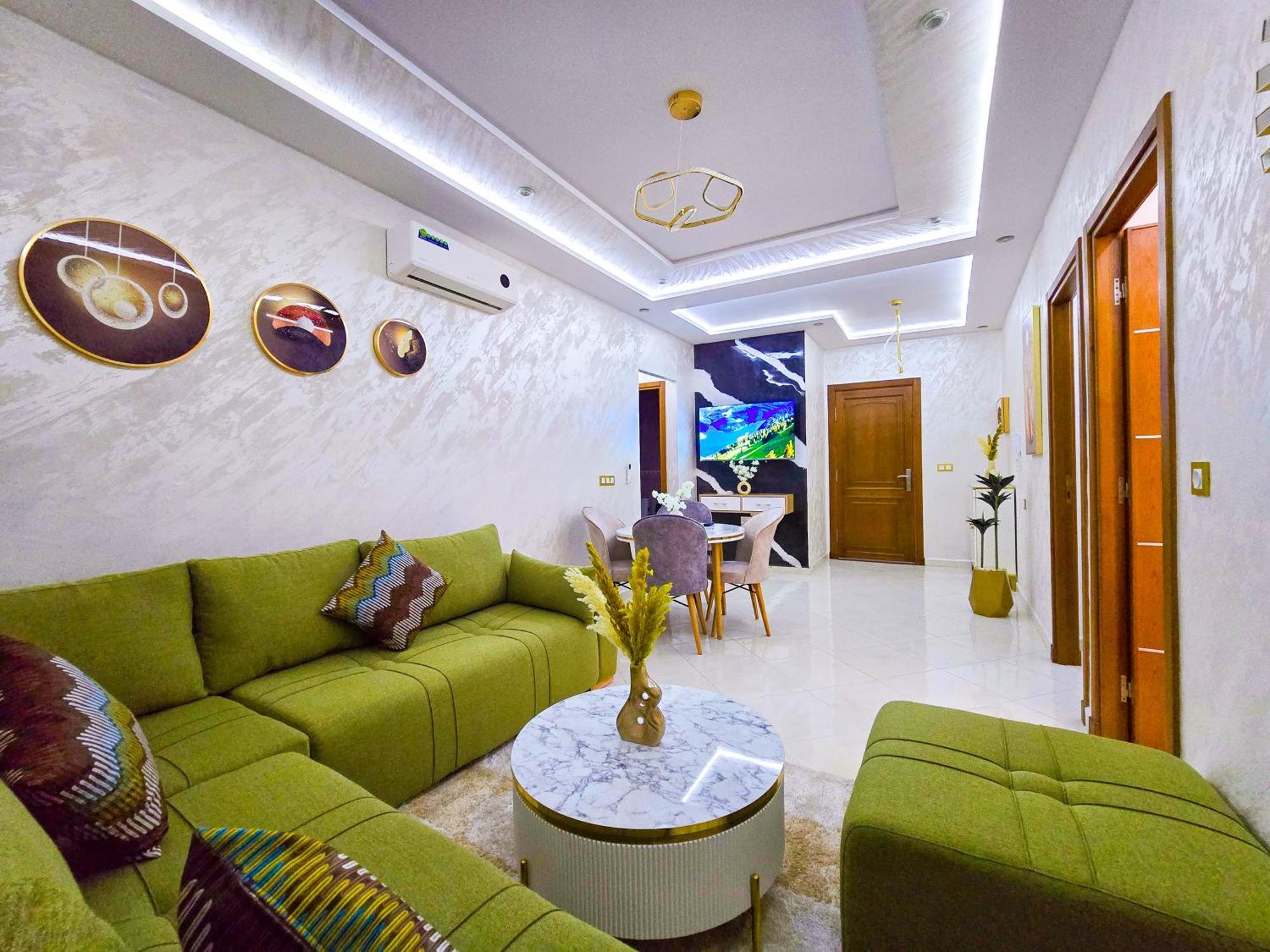 Elite Holiday Home - Luxury & Centric Flat แทนเจียร์ ภายนอก รูปภาพ