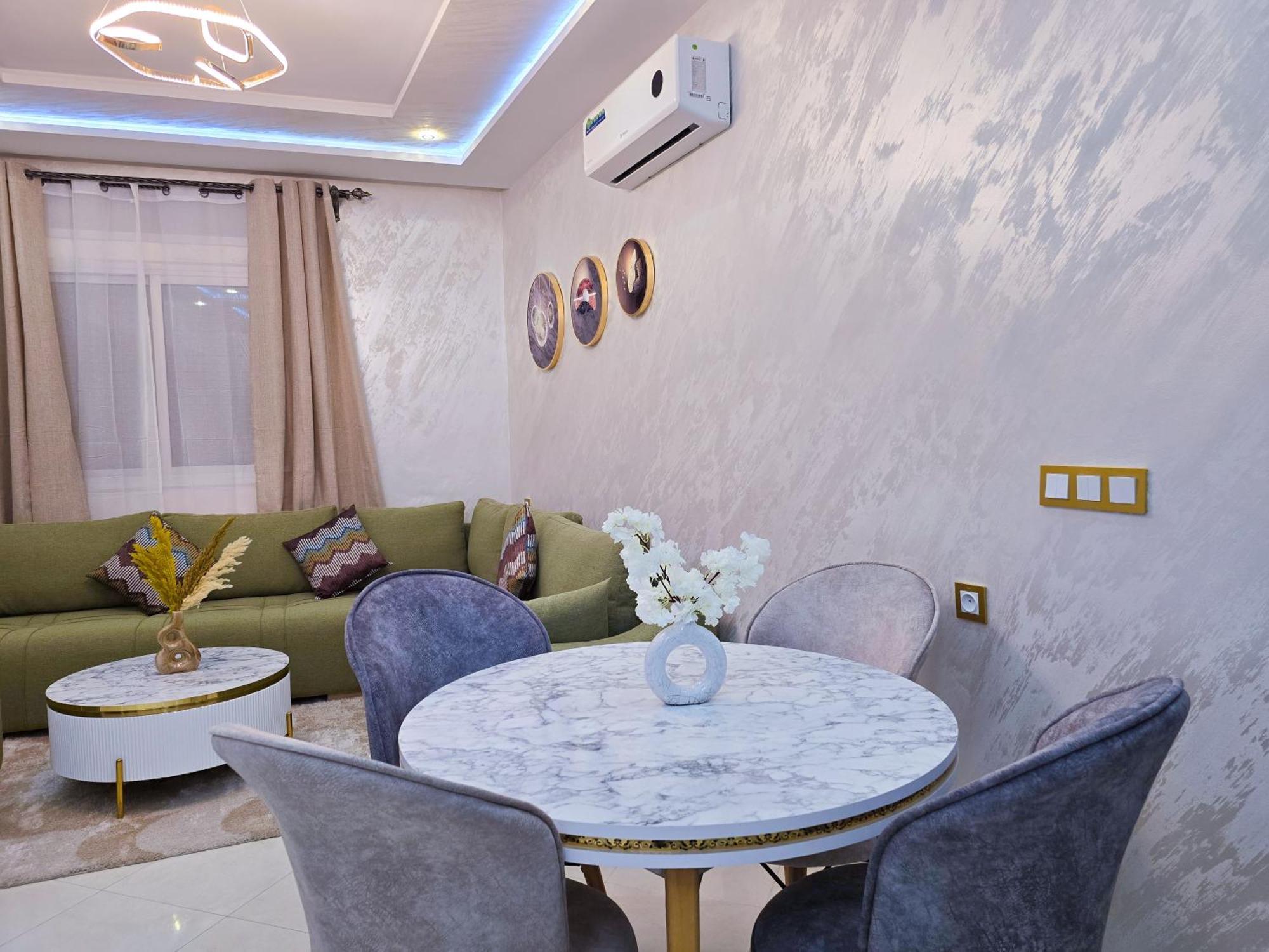 Elite Holiday Home - Luxury & Centric Flat แทนเจียร์ ภายนอก รูปภาพ