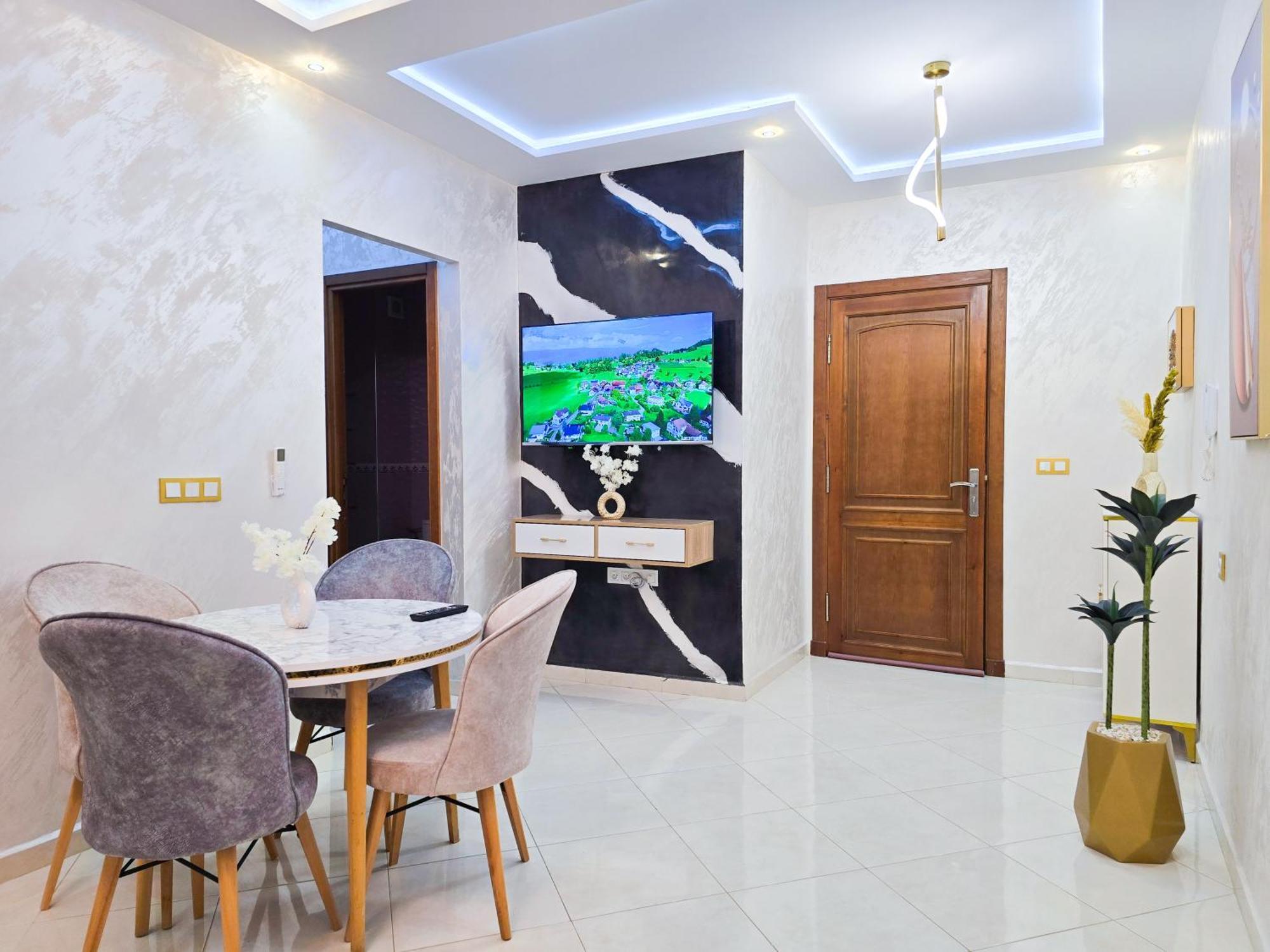 Elite Holiday Home - Luxury & Centric Flat แทนเจียร์ ภายนอก รูปภาพ
