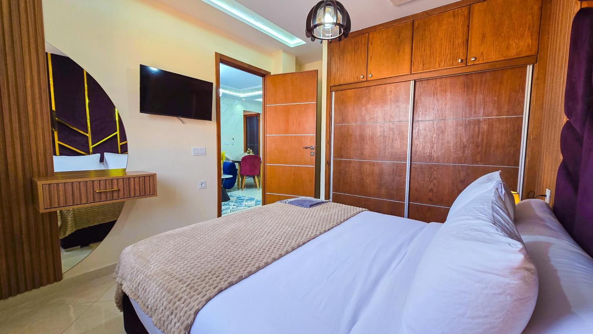 Elite Holiday Home - Luxury & Centric Flat แทนเจียร์ ภายนอก รูปภาพ