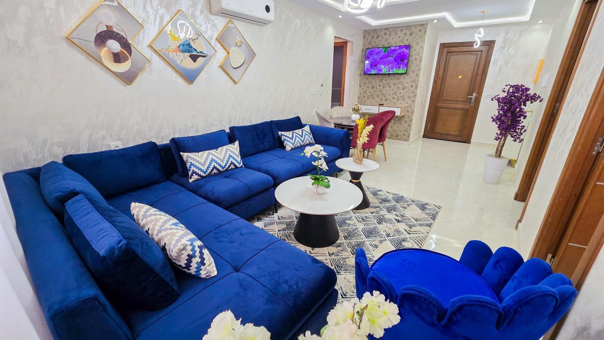 Elite Holiday Home - Luxury & Centric Flat แทนเจียร์ ภายนอก รูปภาพ
