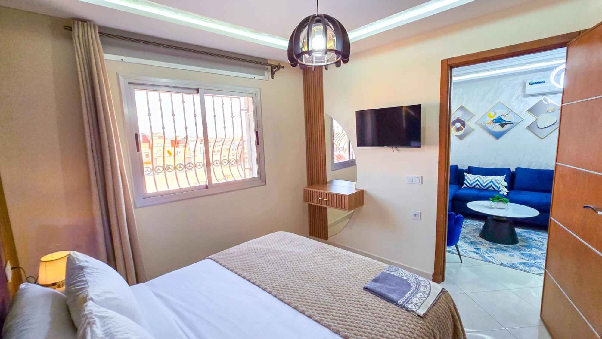 Elite Holiday Home - Luxury & Centric Flat แทนเจียร์ ภายนอก รูปภาพ