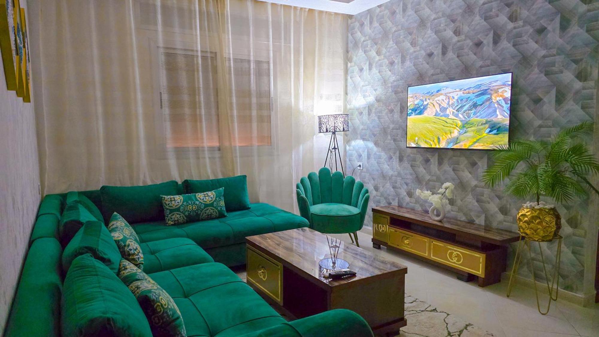 Elite Holiday Home - Luxury & Centric Flat แทนเจียร์ ภายนอก รูปภาพ